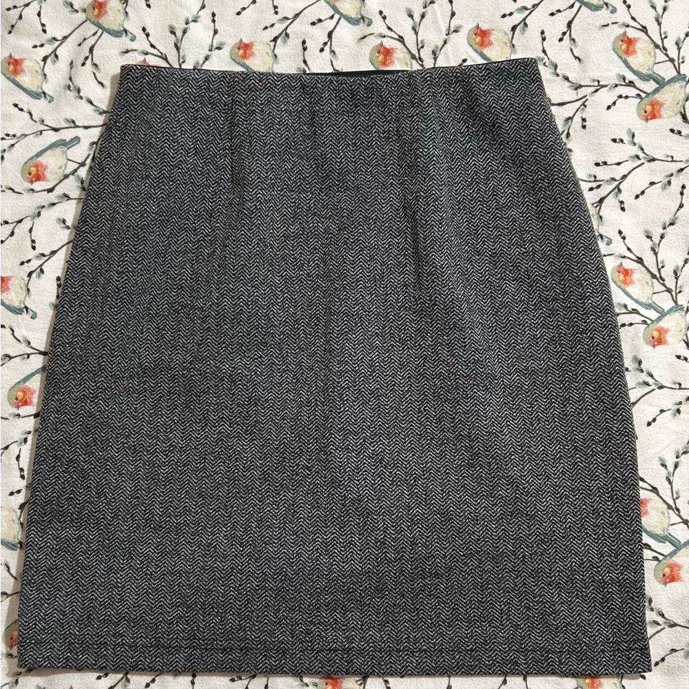 Herringbone skirt